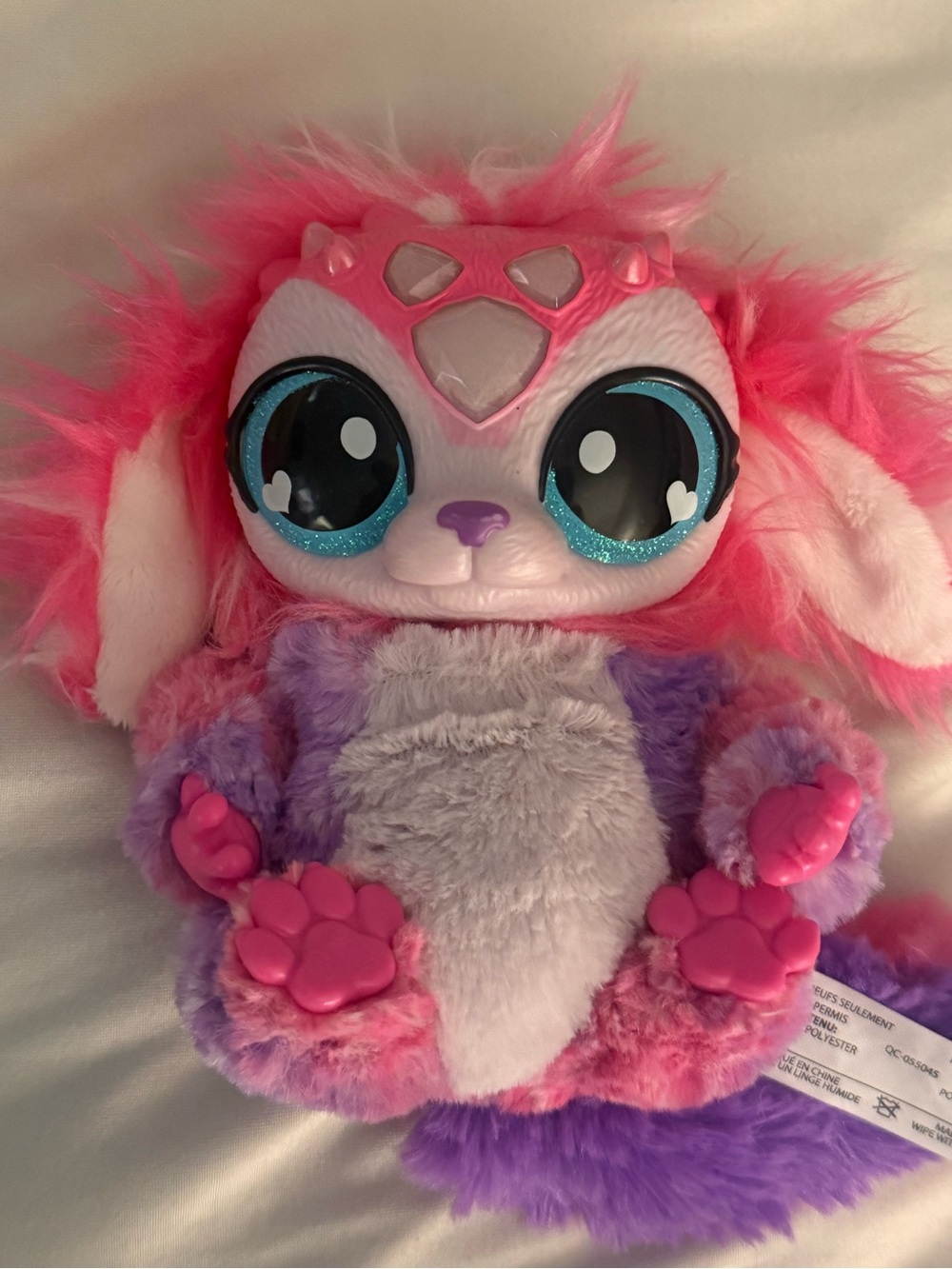 Magic Mixies Magical Interactive Pet Plush Toy Pink